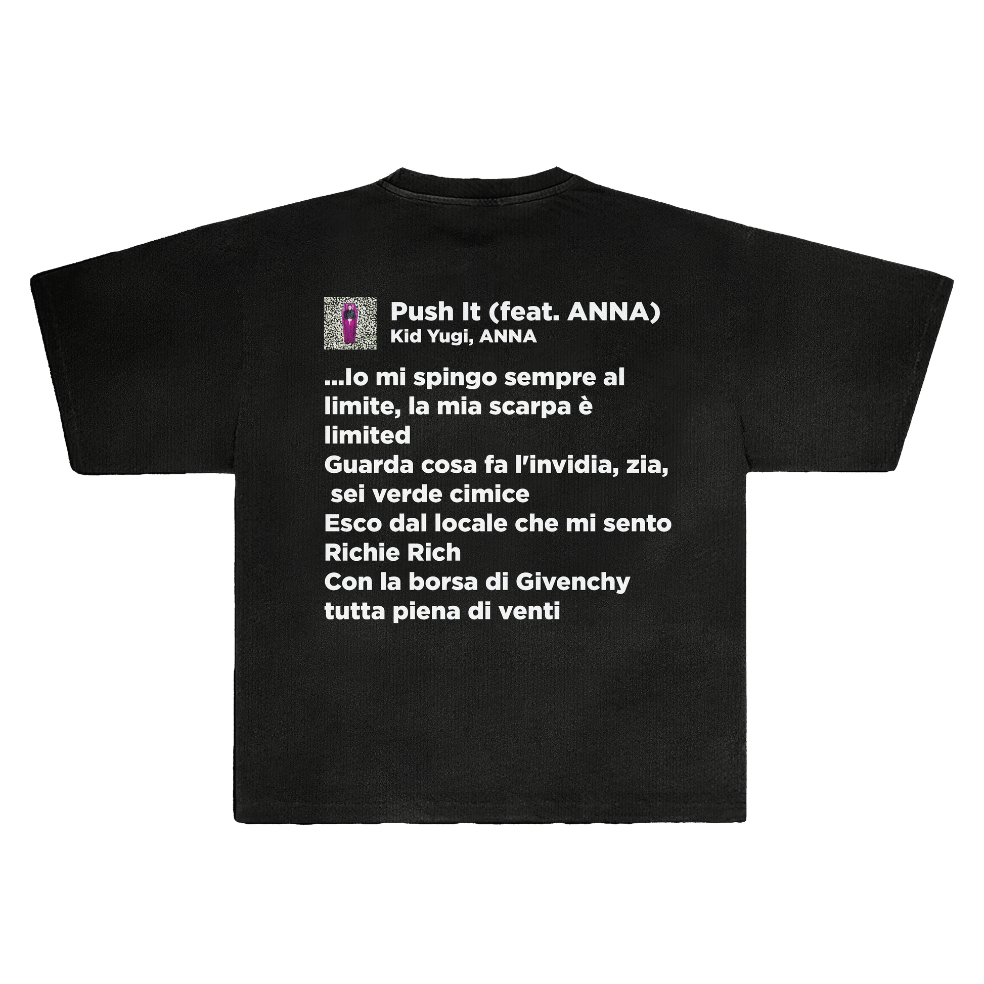 ANNA E YUGI PUSH IT ANNA TEE