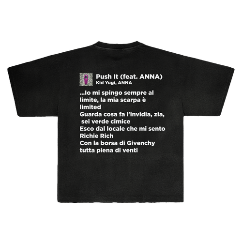 ANNA E YUGI PUSH IT ANNA TEE