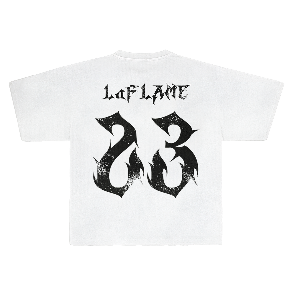 TRAVIS SCOTT LAFLAME JERSEY TEE