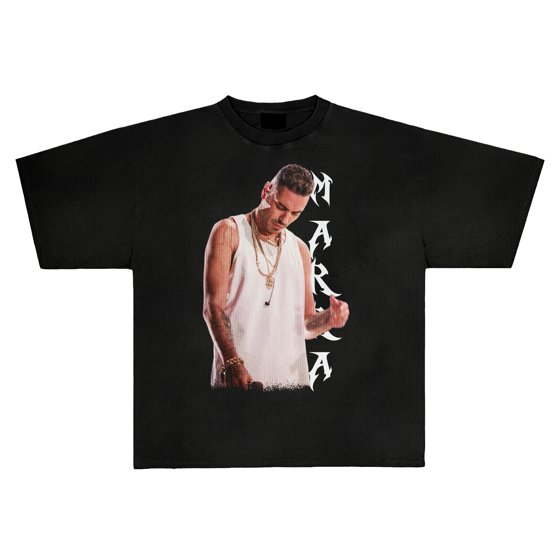 MARRACASH VERTICAL TEXT TEE