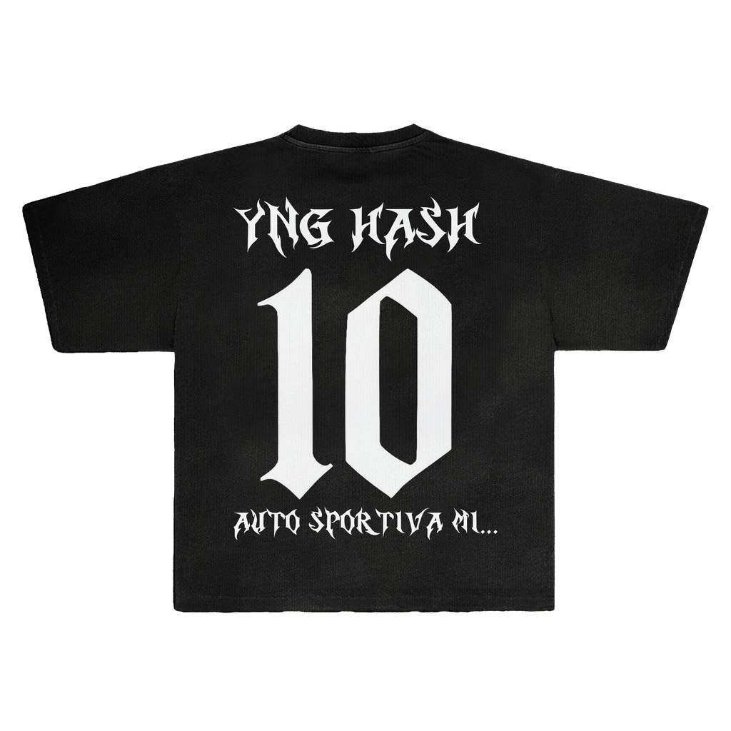 YOUNG HASH JERSEY STYLE DUO TEE