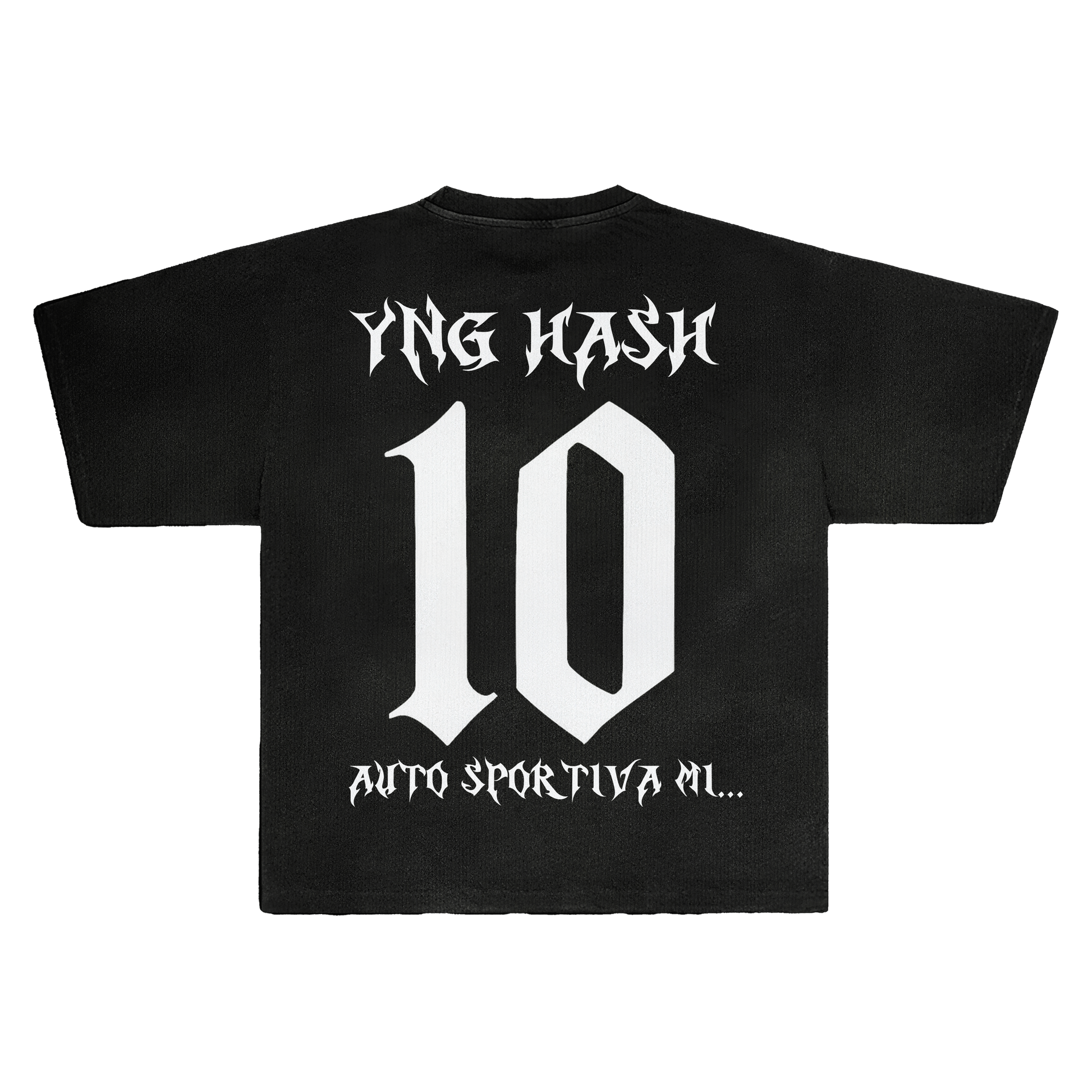 YOUNG HASH JERSEY STYLE DUO TEE